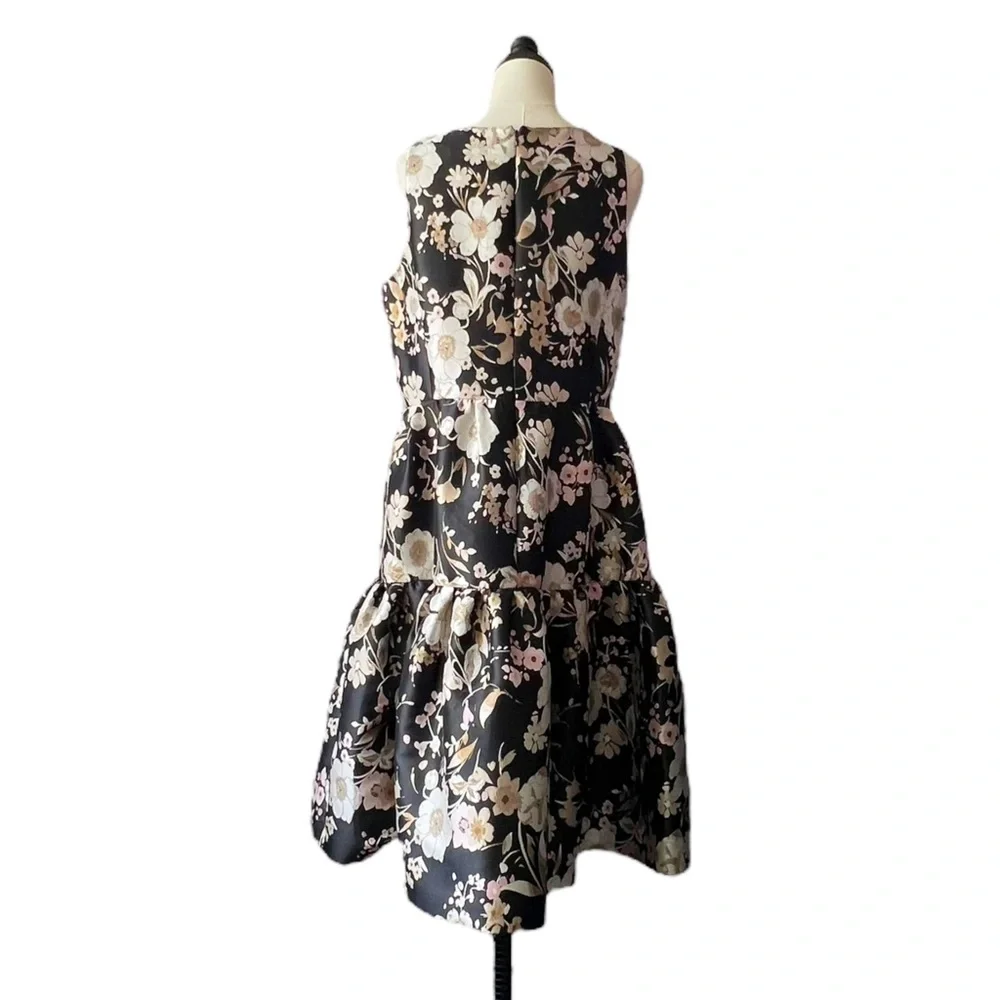 Eliza J Black Floral Dress - Picture 7 of 13
